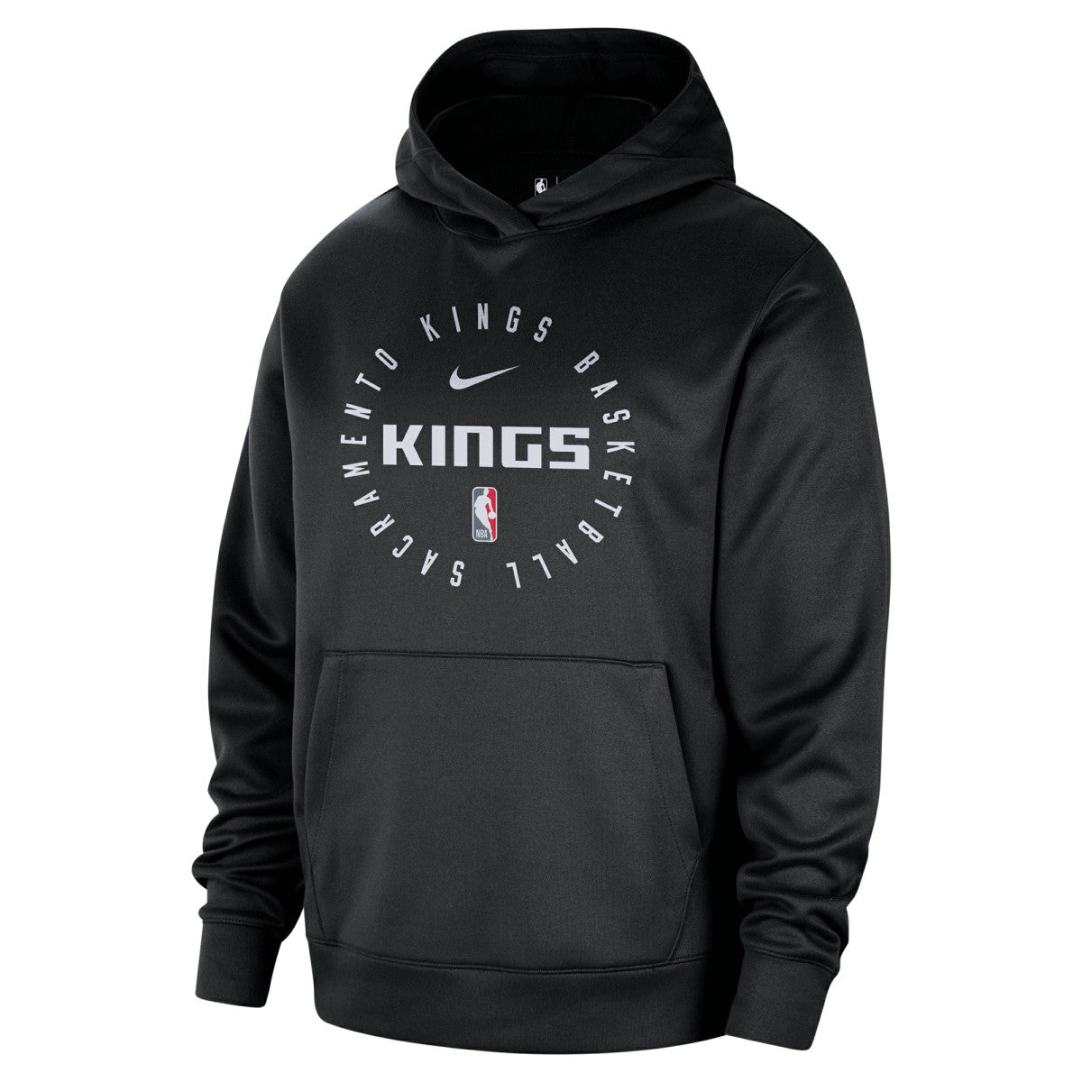 Black Sacramento Kings 2024/25 Spotlight On-Court Practice Performance Pullover Hoodie | NBA