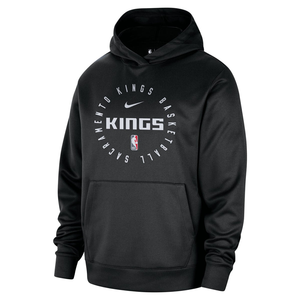 Black Sacramento Kings 2024/25 Spotlight On-Court Practice Performance Pullover Hoodie | NBA