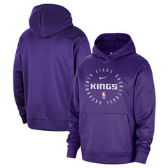 Purple Sacramento Kings 2024/25 Spotlight On-Court Practice Performance Pullover Hoodie | NBA