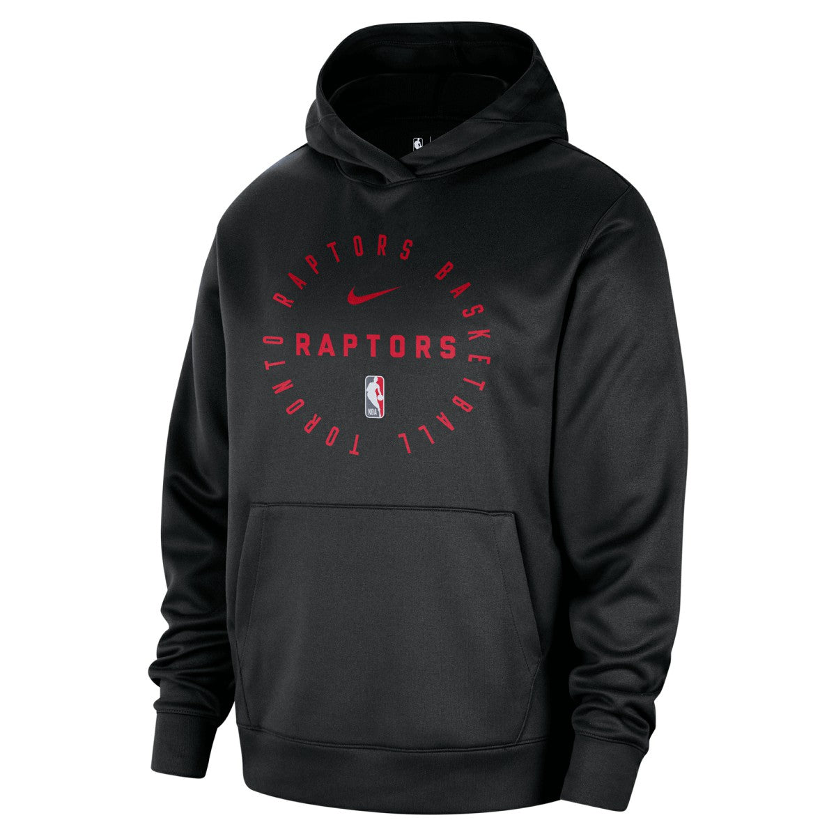 Black Toronto Raptors 2024/25 Spotlight On-Court Practice Performance Pullover Hoodie | NBA