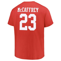 San Francisco 49ers Christian McCaffrey  Big & Tall T-Shirt | NFL Near me