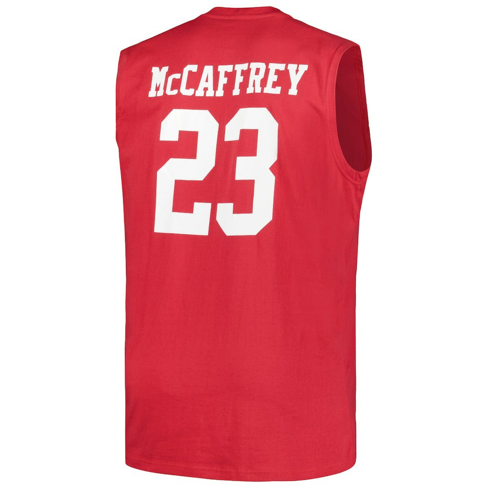 San Francisco 49ers Christian McCaffrey  Big & Tall Muscle Tank Top | NFL On sale