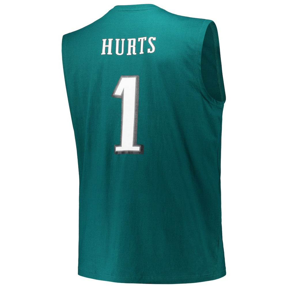Philadelphia Eagles Jalen Hurts  Big & Tall Muscle Tank Top | NFL New