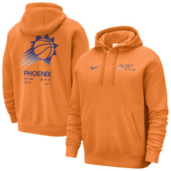 Orange Phoenix Suns Courtside Club Pullover Hoodie | NBA