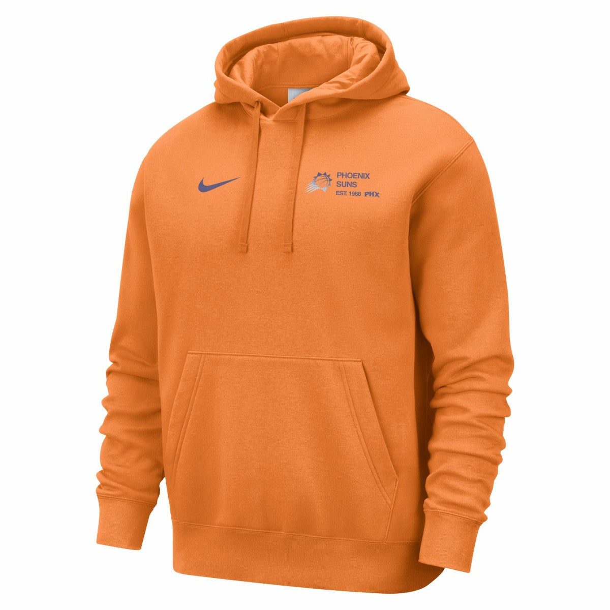 Orange Phoenix Suns Courtside Club Pullover Hoodie | NBA
