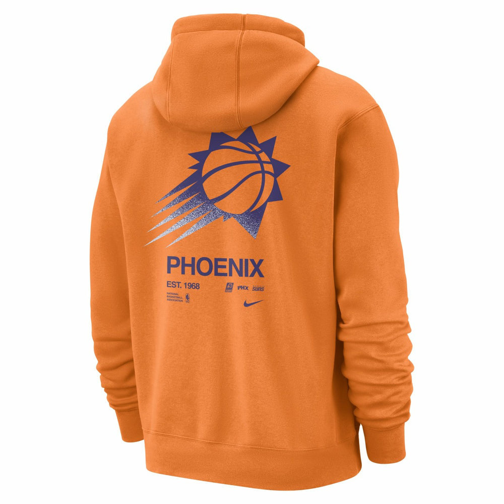 Orange Phoenix Suns Courtside Club Pullover Hoodie | NBA