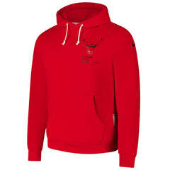 Red Chicago Bulls Courtside Standard Issue Premium Performance Pullover Hoodie | NBA