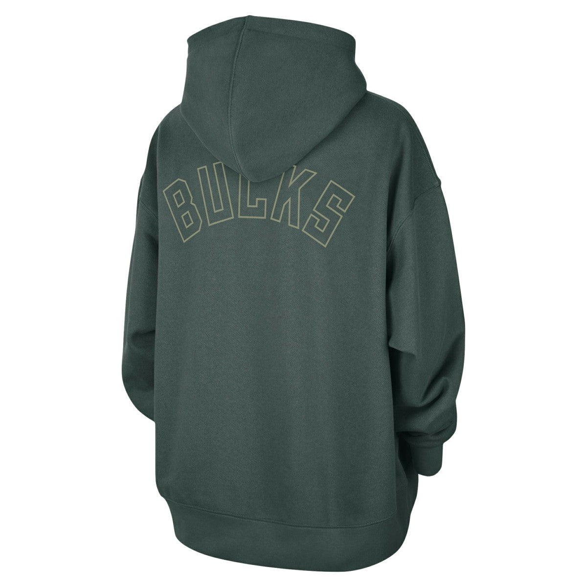 Green Milwaukee Bucks Jordan Brand Women's Courtside Statement Edition Oversize Pullover Hoodie | NBA
