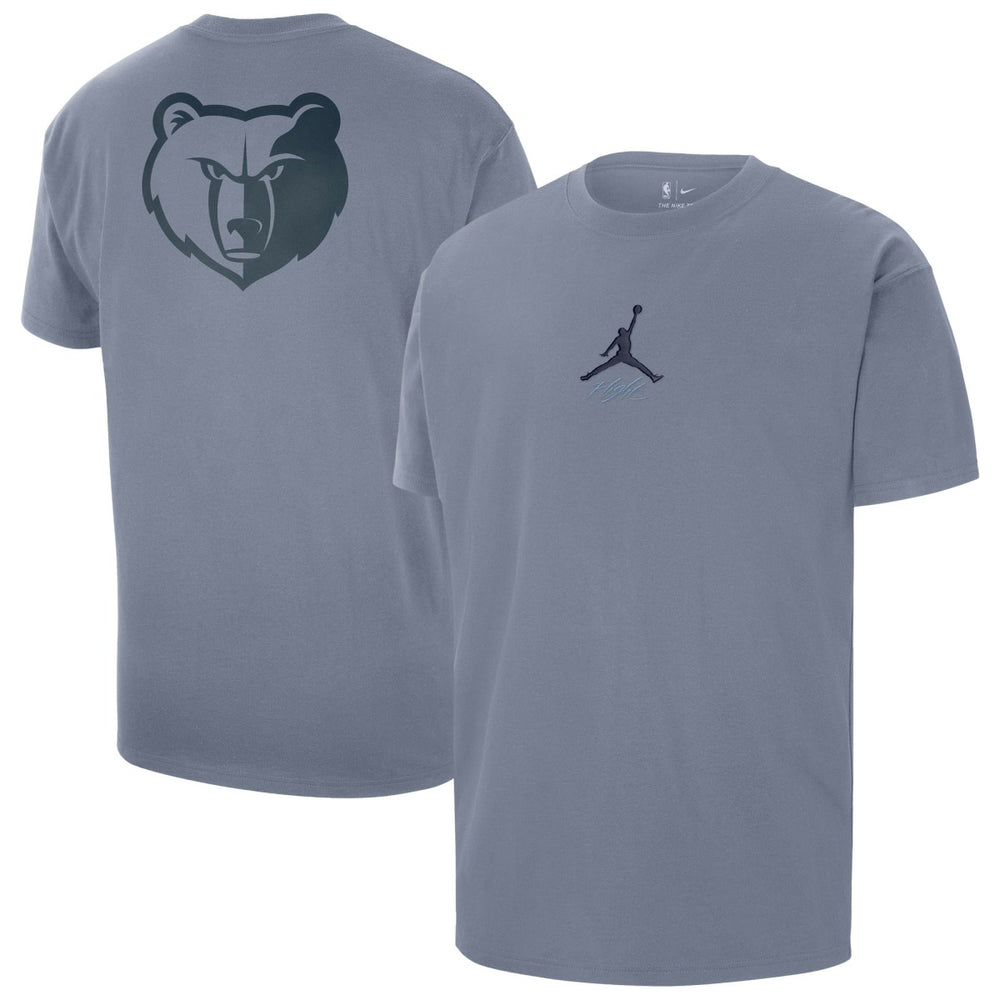 Blue Memphis Grizzlies Jordan Brand Statement Edition Jumpman Flight Heavyweight T-Shirt | NBA