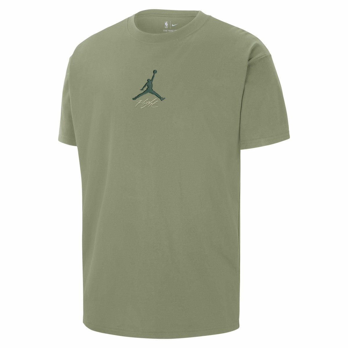 Green Milwaukee Bucks Jordan Brand Statement Edition Jumpman Flight Heavyweight T-Shirt | NBA