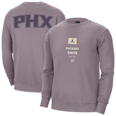 Purple Phoenix Suns Jordan Brand Courtside Statement Edition Heavyweight Pullover Sweatshirt | NBA