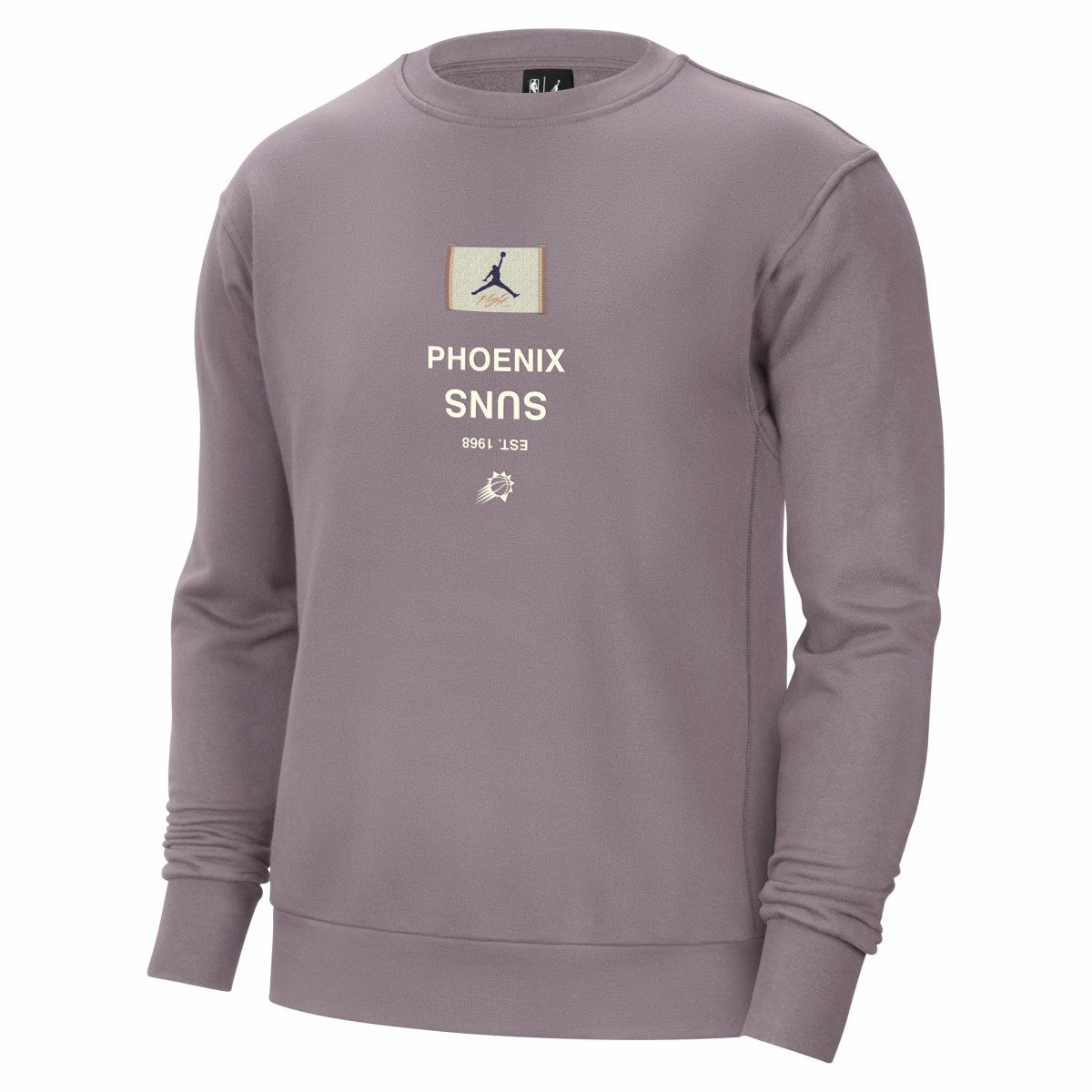 Purple Phoenix Suns Jordan Brand Courtside Statement Edition Heavyweight Pullover Sweatshirt | NBA