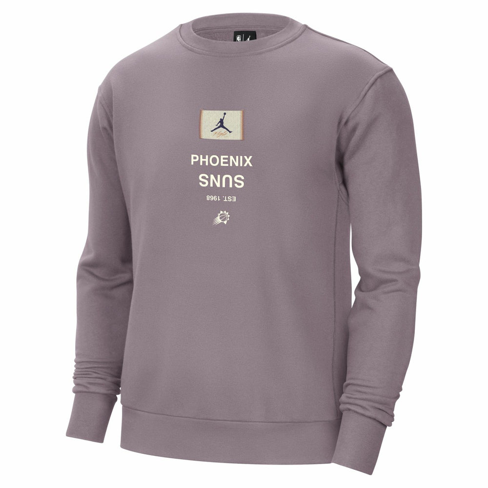 Purple Phoenix Suns Jordan Brand Courtside Statement Edition Heavyweight Pullover Sweatshirt | NBA