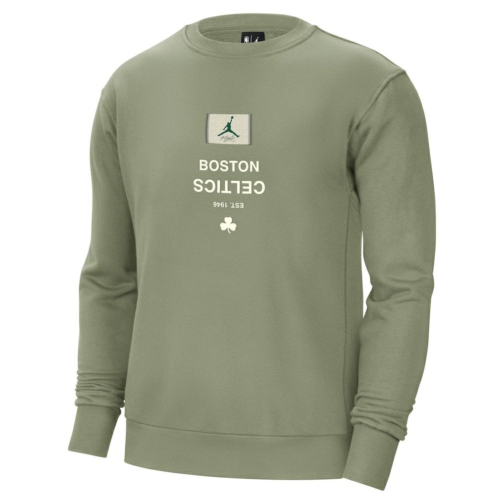 Green Boston Celtics Jordan Brand Courtside Statement Edition Heavyweight Pullover Sweatshirt | NBA