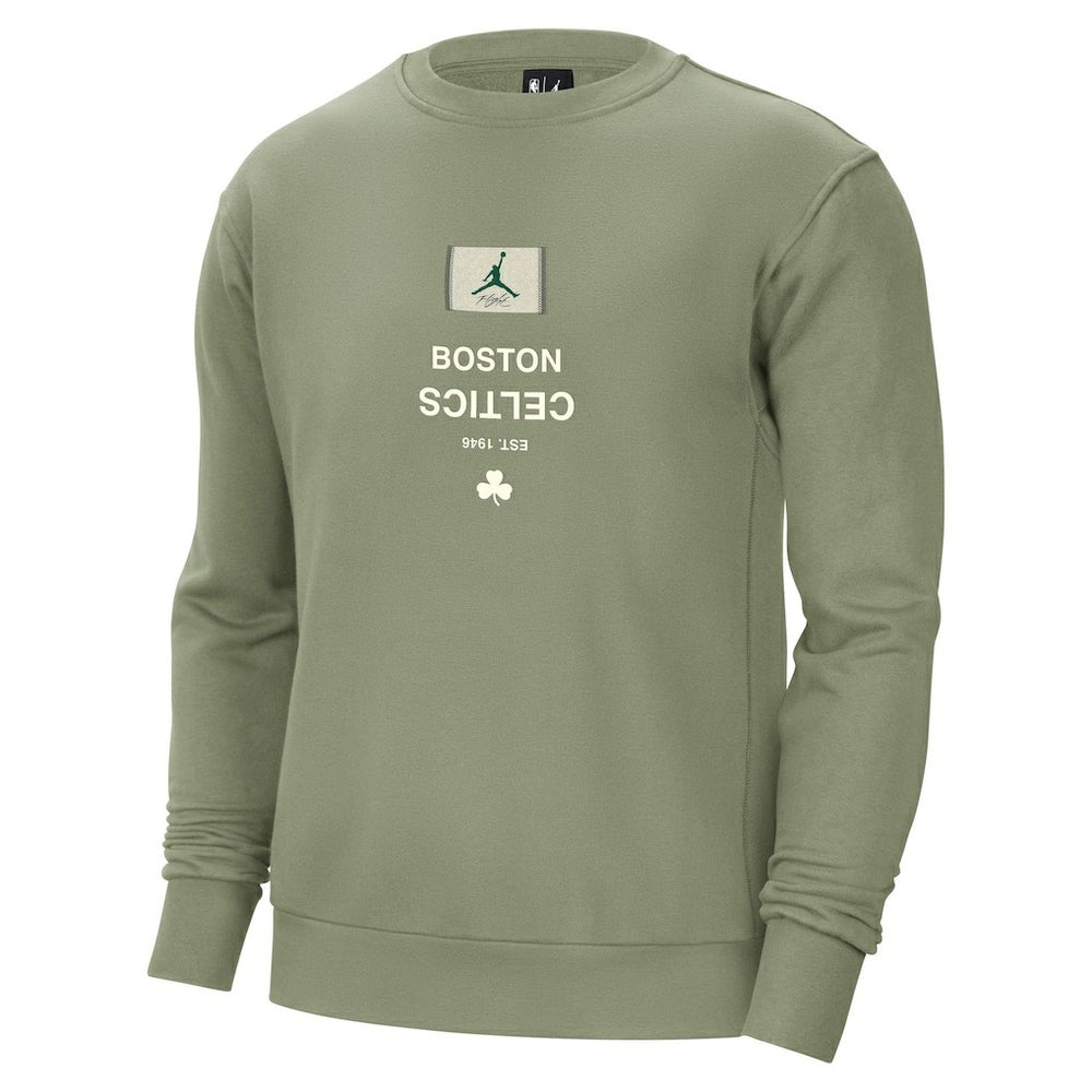 Green Boston Celtics Jordan Brand Courtside Statement Edition Heavyweight Pullover Sweatshirt | NBA