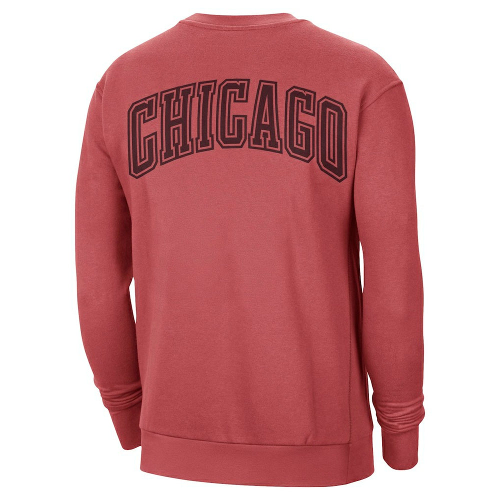 Red Chicago Bulls Jordan Brand Courtside Statement Edition Heavyweight Pullover Sweatshirt | NBA