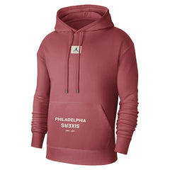 Red Philadelphia 76ers Jordan Brand Courtside Statement Edition Pullover Hoodie | NBA