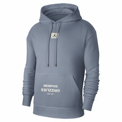 Gray Memphis Grizzlies Jordan Brand Courtside Statement Edition Pullover Hoodie | NBA