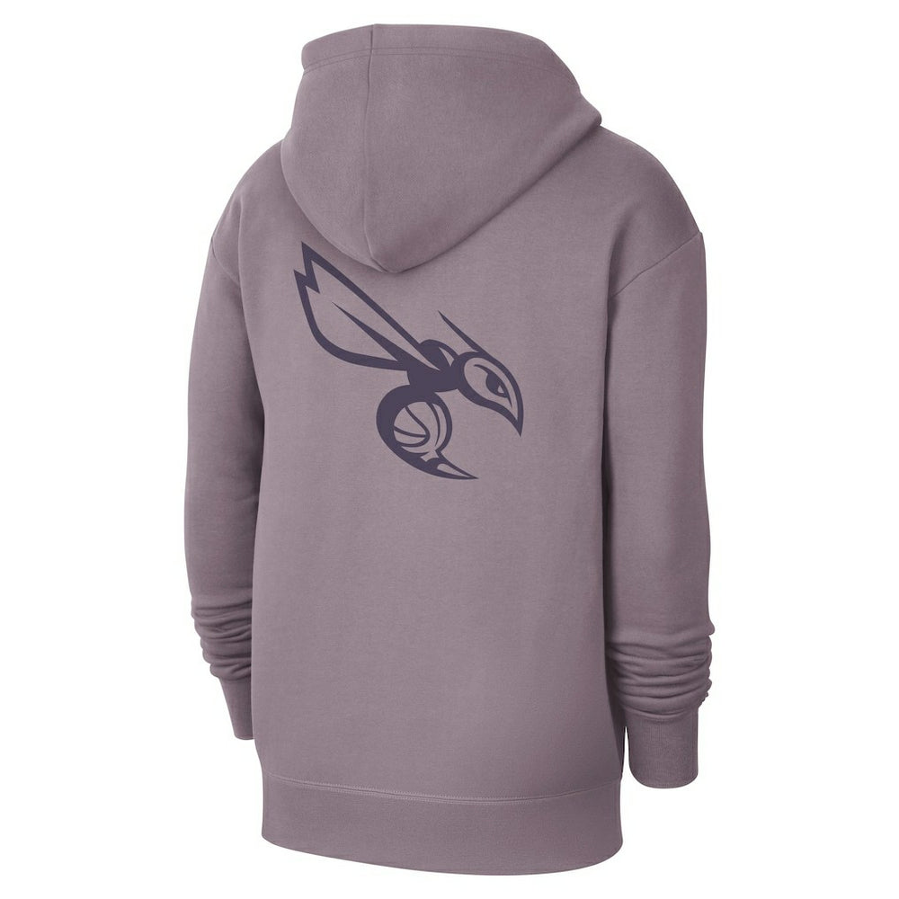Purple Charlotte Hornets Jordan Brand Courtside Statement Edition Pullover Hoodie | NBA