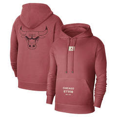 Red Chicago Bulls Jordan Brand Courtside Statement Edition Pullover Hoodie | NBA