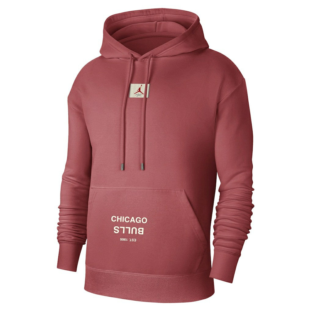 Red Chicago Bulls Jordan Brand Courtside Statement Edition Pullover Hoodie | NBA