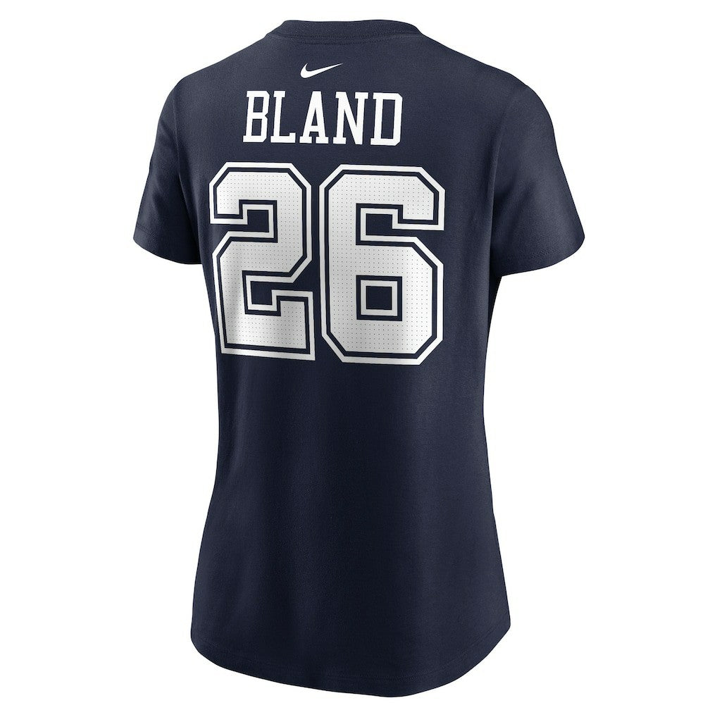 Dallas Cowboys DaRon Bland  Women's Player Name & Number T-Shirt | NFL Outlet