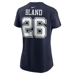 Dallas Cowboys DaRon Bland  Women's Player Name & Number T-Shirt | NFL Outlet
