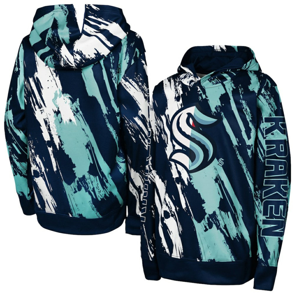 Seattle Kraken Preschool Master Snipe Pullover Hoodie -  NHL Hoodies
