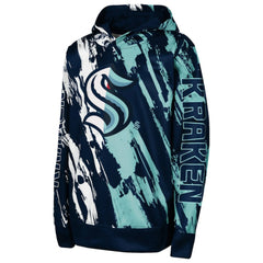 Seattle Kraken Preschool Master Snipe Pullover Hoodie -  NHL Hoodies