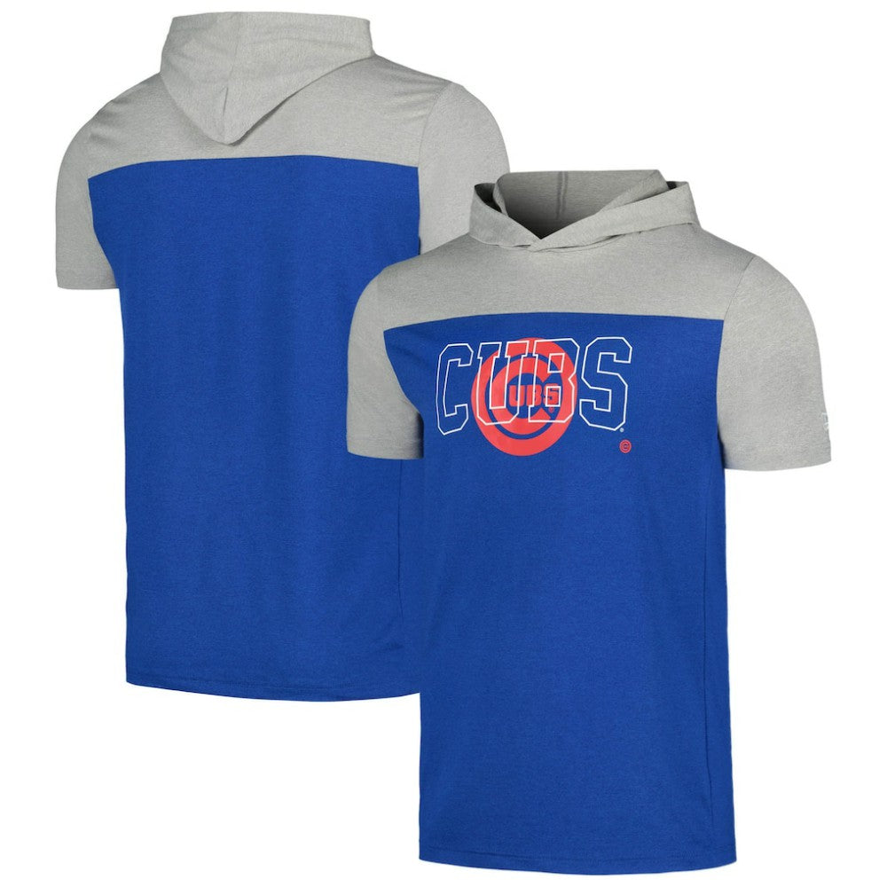 Chicago Cubs New Era Active Brushed Hoodie T-Shirt - MLB Hoodies