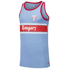 Texas Rangers New Era Jersey Ringer Tank Top - MLB Jerseys