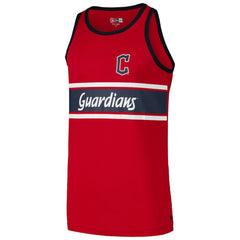 Cleveland Guardians New Era Jersey Ringer Tank Top - MLB Jerseys
