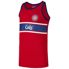 Chicago Cubs New Era Jersey Ringer Tank Top - MLB Jerseys