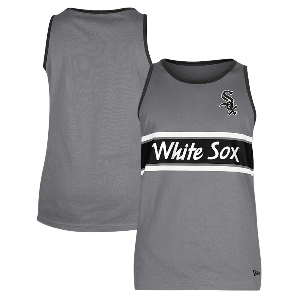 Chicago White Sox New Era Jersey Ringer Tank Top - MLB Jerseys