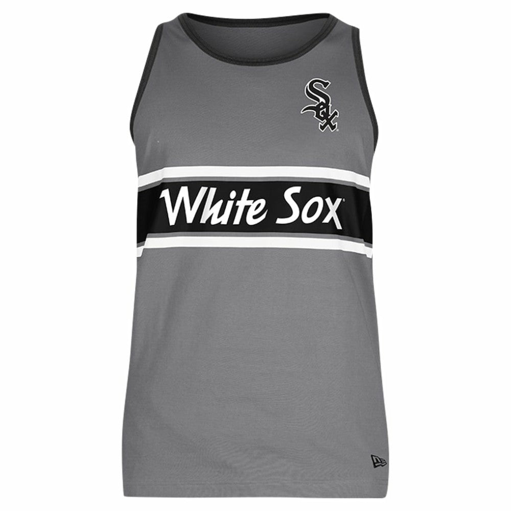 Chicago White Sox New Era Jersey Ringer Tank Top - MLB Jerseys