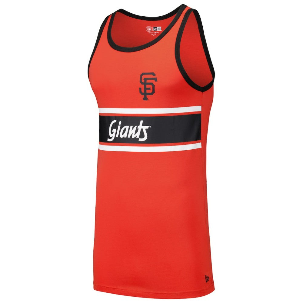 San Francisco Giants New Era Jersey Ringer Tank Top - MLB Jerseys