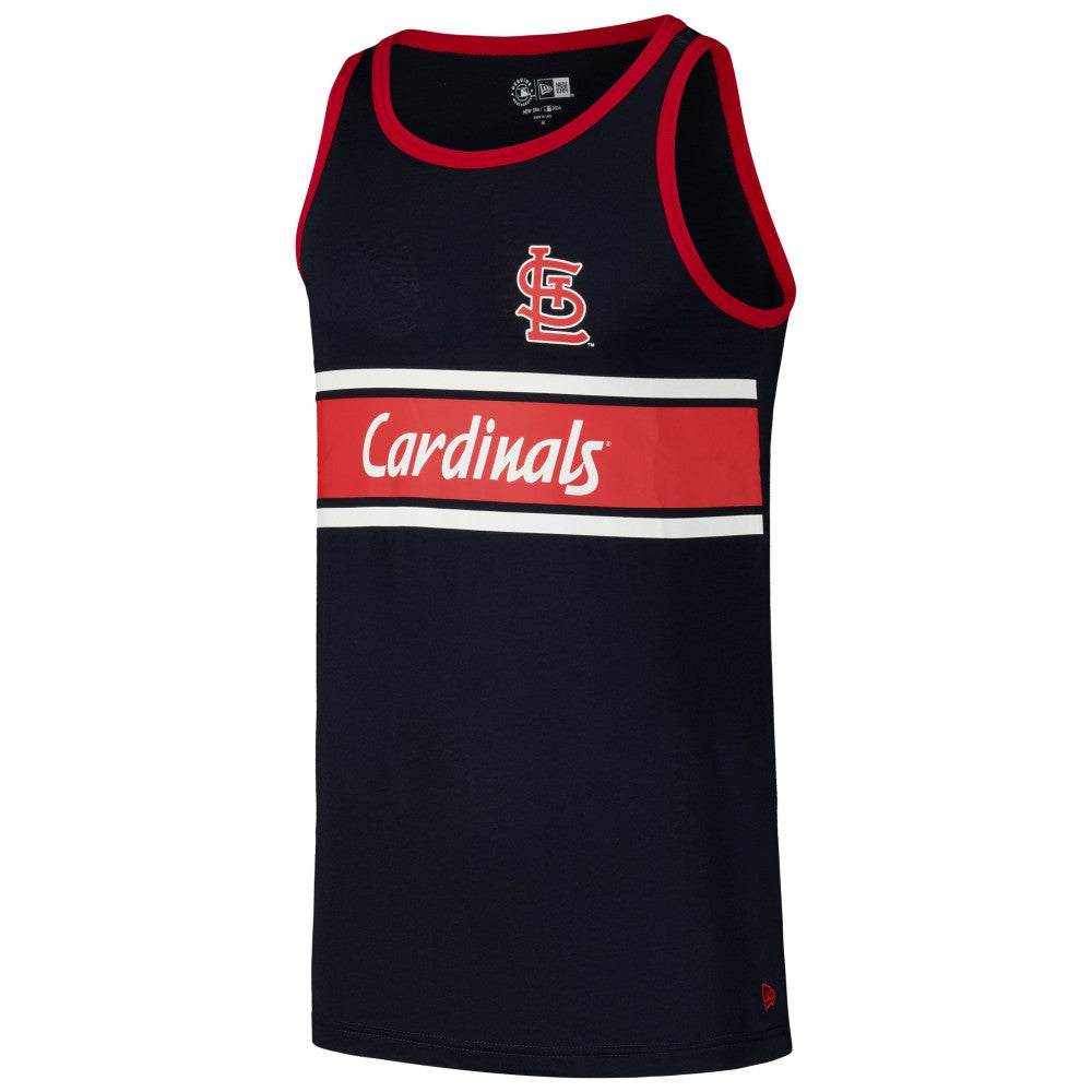 St. Louis Cardinals New Era Jersey Ringer Tank Top - MLB Jerseys