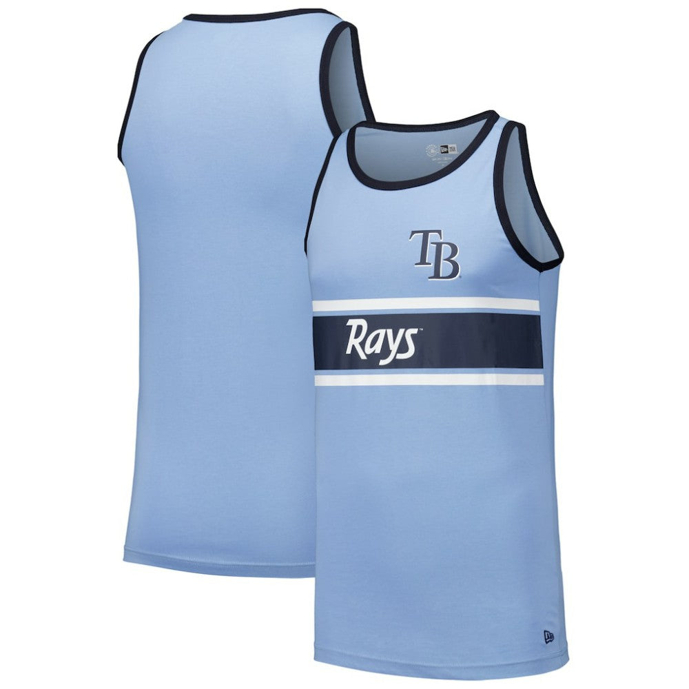Tampa Bay Rays New Era Jersey Ringer Tank Top - MLB Jerseys