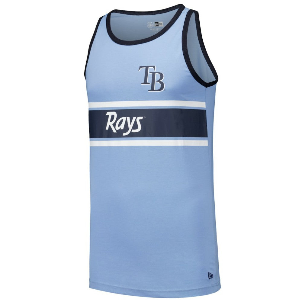 Tampa Bay Rays New Era Jersey Ringer Tank Top - MLB Jerseys
