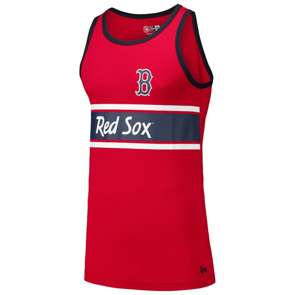 Boston Red Sox New Era Jersey Ringer Tank Top - MLB Jerseys