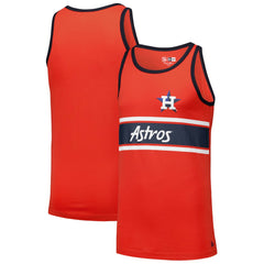Houston Astros New Era Jersey Ringer Tank Top - MLB Jerseys