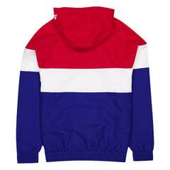 Atlanta Braves New Era Ripstop Raglan Quarter-Zip Hoodie Windbreaker Jacket - MLB Jackets