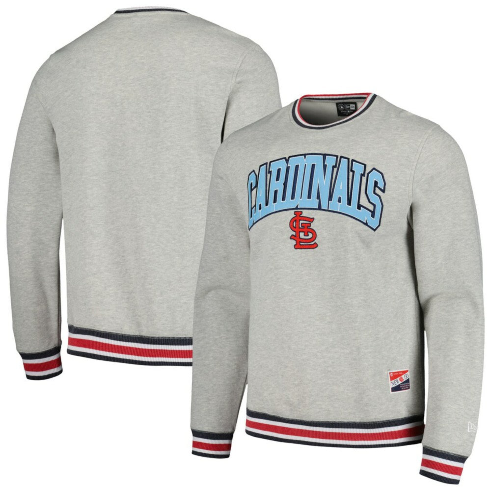 St. Louis Cardinals New Era Throwback Classic Pullover Sweatshirt - MLB Pullover