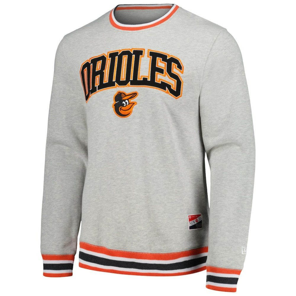Baltimore Orioles New Era Throwback Classic Pullover Sweatshirt - MLB Pullover