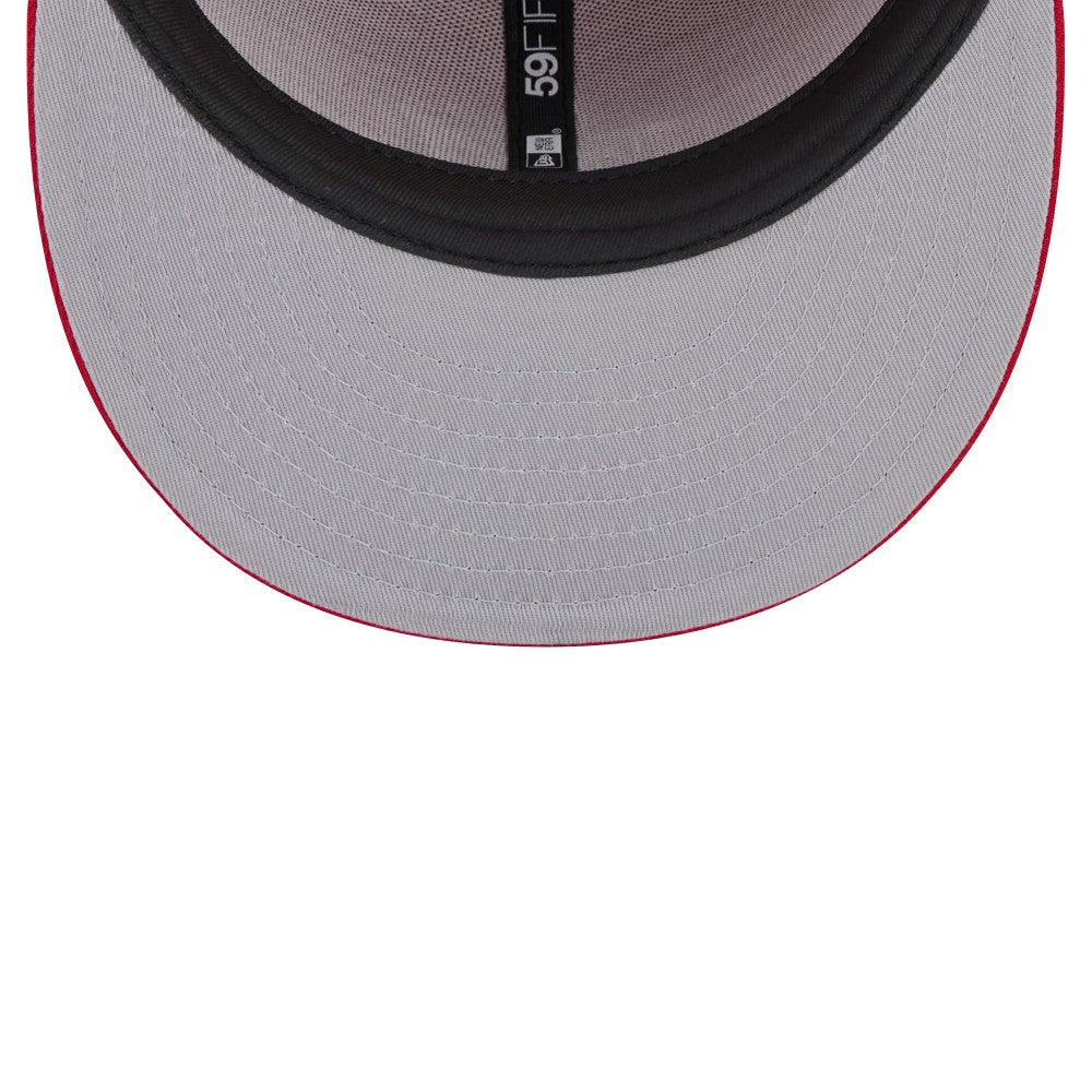 Miami Marlins New Era White Logo 59FIFTY Fitted Hat - MLB Hats
