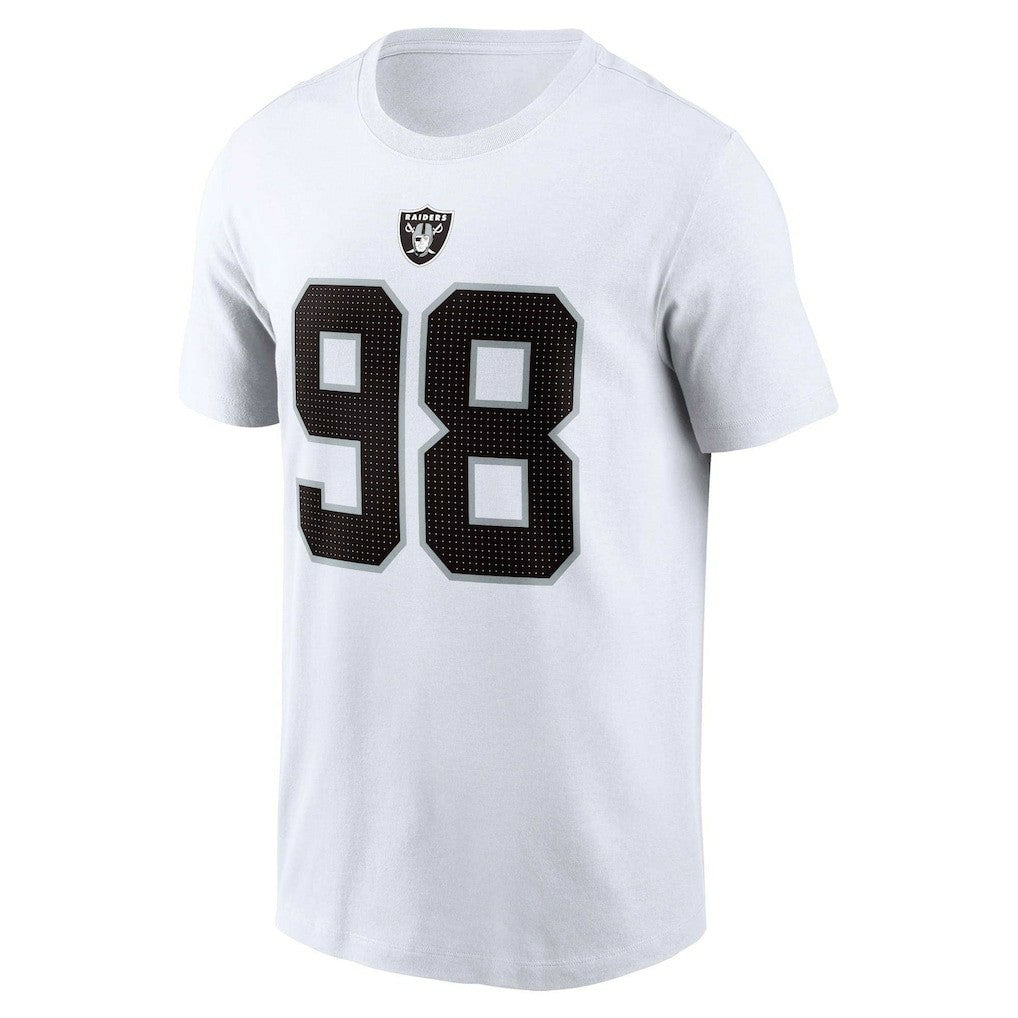 Las Vegas Raiders Maxx Crosby  Player Name & Number T-Shirt | NFL On sale