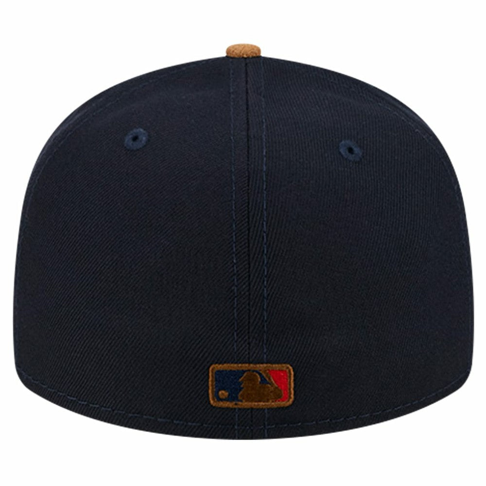 Boston Red Sox New Era Team Suede Visor Low Profile 59FIFTY Fitted Hat - MLB Hats