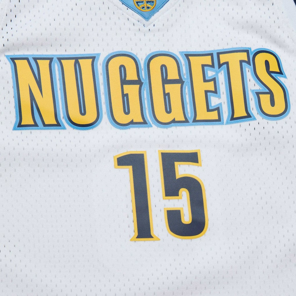 White Nikola Jokic Denver Nuggets 2016/17 Throwback Swingman Jersey sale | NBA