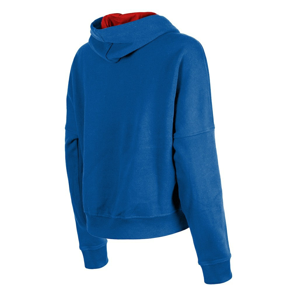 Buffalo Bills Women's Throwback Boxy Pullover Hoodie | NFL Hot