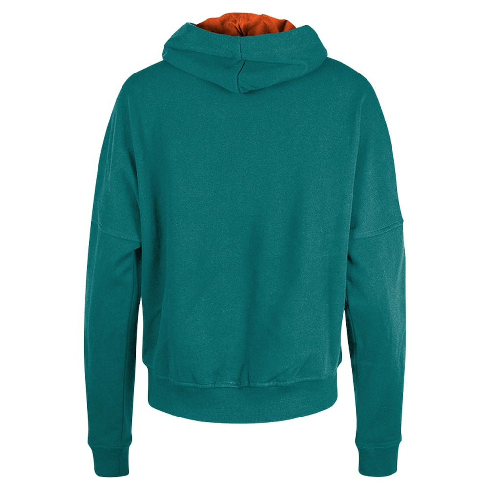 Miami Dolphins Women's Throwback Boxy Pullover Hoodie | NFL Near me